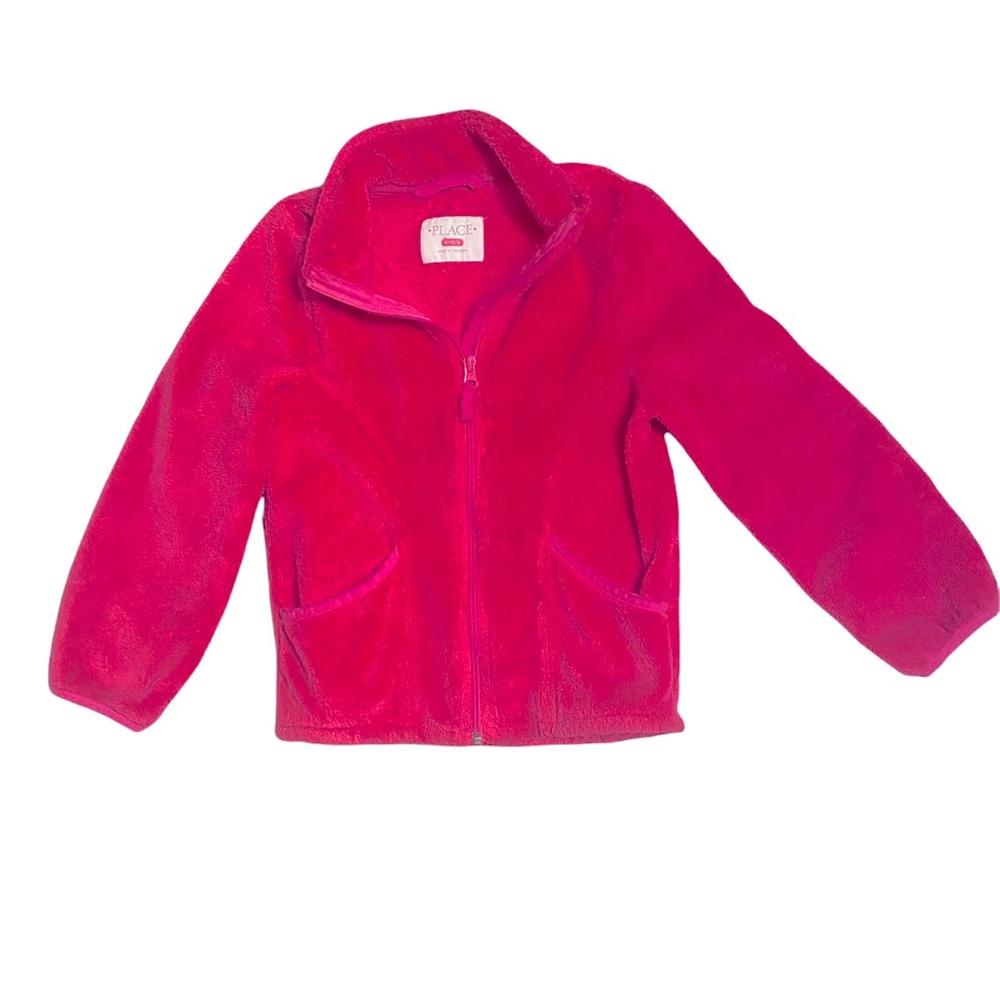 Children’s Place pink fleece jacket